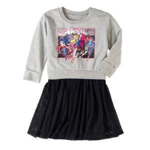 NWT DC Comics girl's Super Hero Dress. 14/16